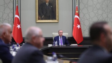 Çankaya Köşkü’ndeki Kabine toplantısı sona erdi