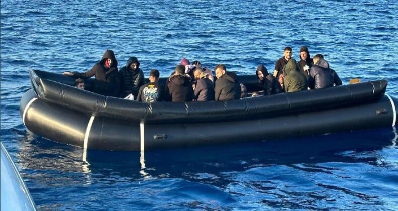 Ege’de 31 kaçak göçmen yakalandı