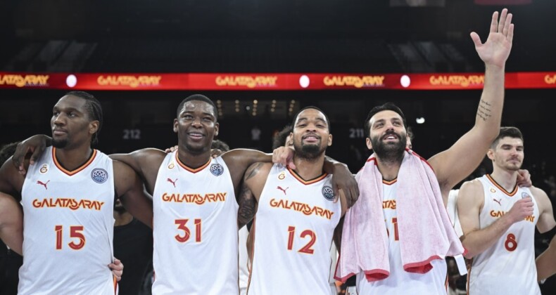 Galatasaray’dan Yunan ekibine 17 sayı fark