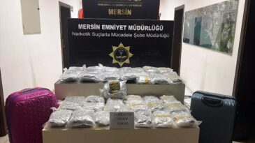 Mersin ve Adana’da Uyuşturucu Operasyonu: 33 Kilogram Esrar Ele Geçirildi
