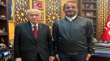 Soner Ergin’den Bahçeli’ye ziyaret