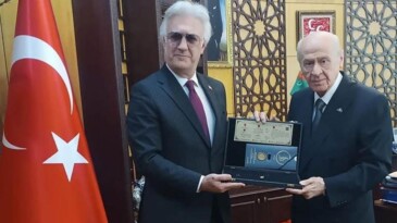 Tamer Karadağlı, Devlet Bahçeli’yi ziyaret etti