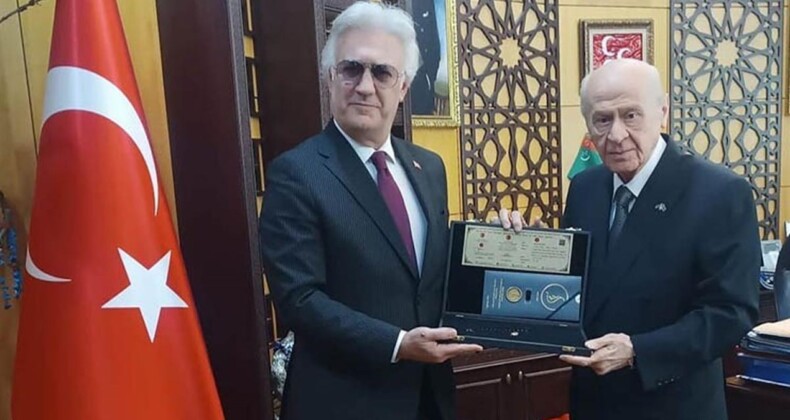 Tamer Karadağlı, Devlet Bahçeli’yi ziyaret etti