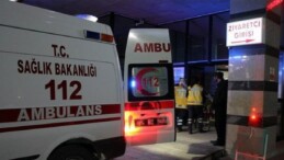 Vakaya giden ambulansa saldırı: Beyaz kod verildi