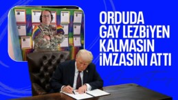 Donald Trump, transların orduya katılmasını engelleyen kararnameyi imzaladı