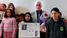 Emekli olan okul müdürüne duygulandıran veda