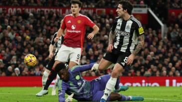 Manchester United evinde Newcastle United’a yenildi