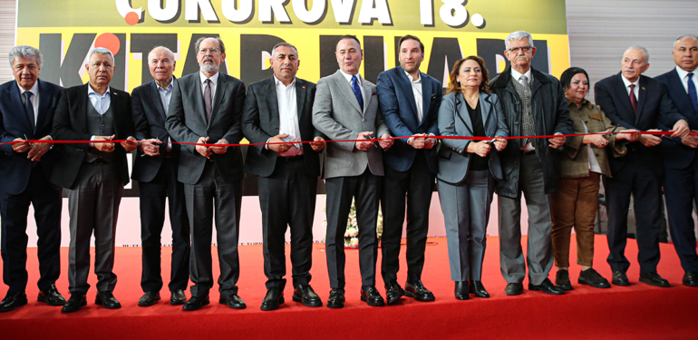 2026’nın ilk kitap fuarı Adana’da. Çukurova 18’inci Kitap Fuarı açıldı