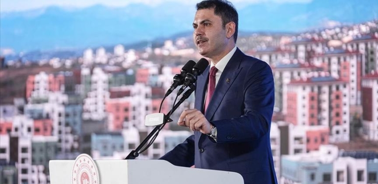 Bakan Kurum: 455 bin konut Özgür Bey’in hayalinin bile yetişemeyeceği bir proje