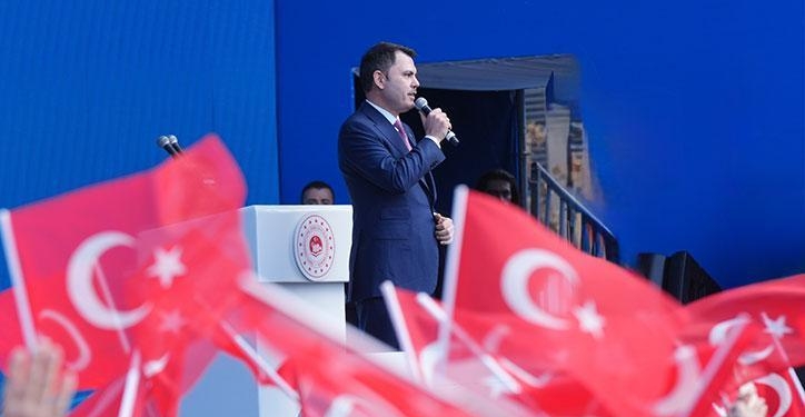 Bakan Kurum: “Aydınlı hemşehrilerimize 6 bin 973 yuva inşa ediyoruz”