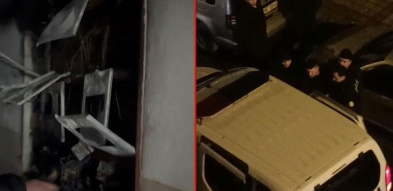 Cezaevinden yeni çıkmıştı… Eski eşinin yaşadığı binada yangın çıkardı