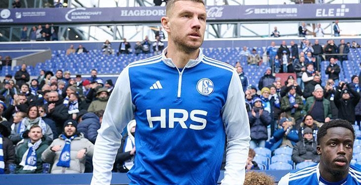 Edin Dzeko, Schalke 04 kariyerine golle başladı!