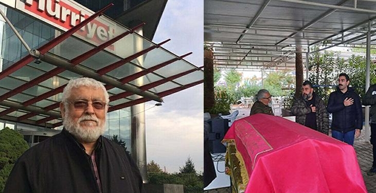 Gazeteci Ahmet Reha Öz, son yolculuğuna uğurlandı