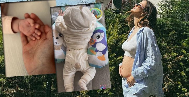 İrem Helvacıoğlu paylaştı! İşte kızı Sora’dan yeni kare