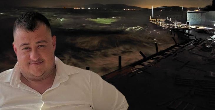 İskelede can pazarı! Dev dalgalar işçileri yuttu: 1 ölü, 2 yaralı