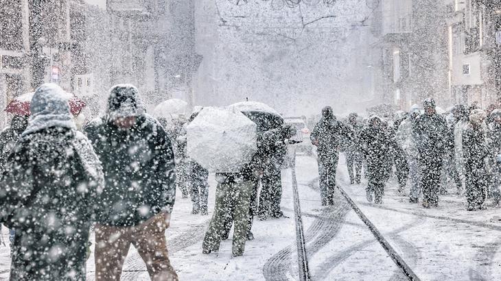 İstanbul’da yeni yıl beyazı