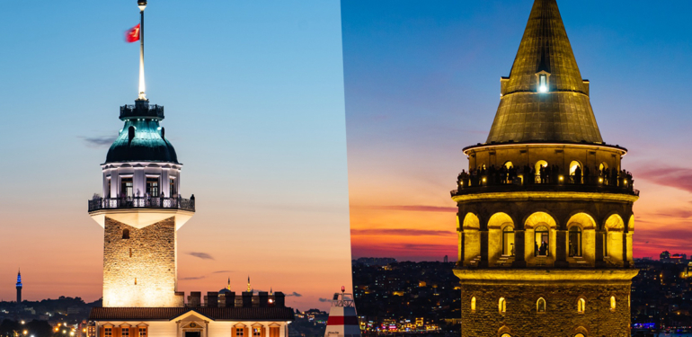 İstanbul’un simge yapılarından 2025 rekoru. Galata ve Kız Kulesi’ne ziyaretçi akını