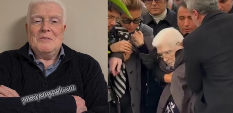 İzzet Günay cenaze töreninde bir anda yere yığıldı! Sağlık durumuyla ilgili açıklama