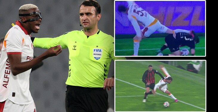 Karagümrük-Galatasaray maçının tartışmalı pozisyonlarını eski hakemler değerlendirdi! ‘Büyük risk almış’