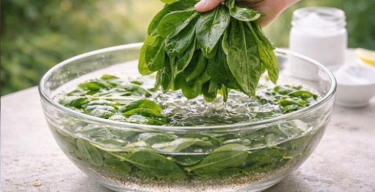 Kir, kum, çamur fark etmiyor! Tek yıkamada ıspanağı tertemiz yapan yöntem