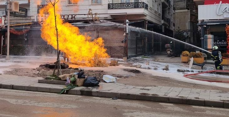 Kırıkkale’de doğal gaz borusu patladı, 1 işçi yaralandı