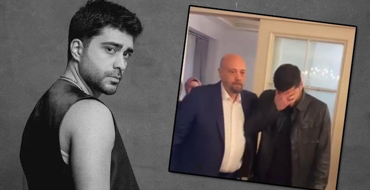 Kızılcık Şerbeti’nden kovulan Doğukan Güngör sete veda etti! Gözyaşlarına boğuldu