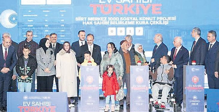 Kuralara Erdoğan da katılacak: 18 bin hak sahibi belirlendi