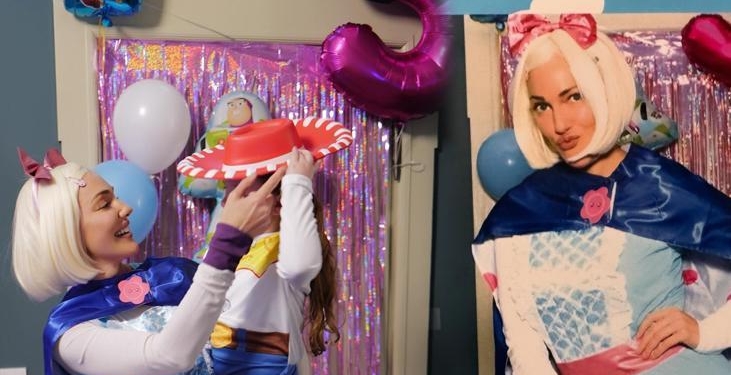 Meryem Uzerli’nin kızı 5 yaşında! Partiden görüntüler kalpleri ısıttı