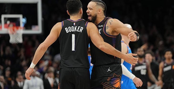 NBA’de Phoenix Suns, Devin Booker’ın son saniye üçlüğüyle kazandı