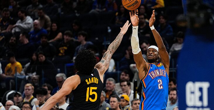 Oklahoma City Thunder, Golden State Warriors’ı farklı yendi!