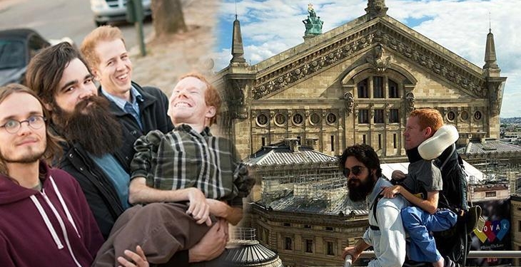 ‘Olmaz’ dediler, peki SMA’lı genç kucakta 9 saat nasıl uçtu? Dostlarının sırtında dünyayı dolaşıyor