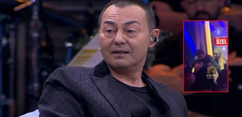 Sahneden yere kapaklanan Serdar Ortaç’tan açıklama