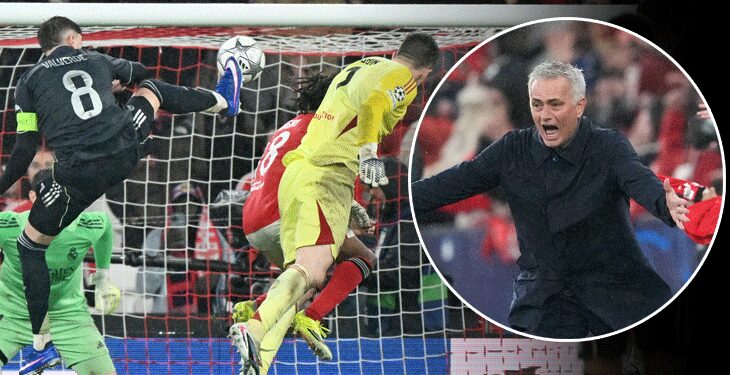 Şampiyonlar Ligi’nde Benfica’dan inanılmaz galibiyet! 90+8’de kaleciden tarihi gol, Mourinho çılgına döndü