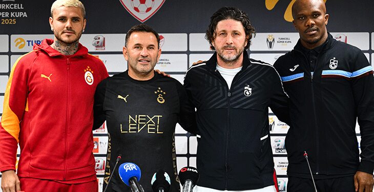 Süper Kupa’da ‘süper’ bir akşam! Galatasaray ile Trabzonspor karşı karşıya