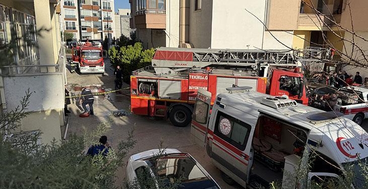 Tekirdağ’da bir evde yangın çıktı! Ekipler gördükleri manzara karşısında şoke oldu