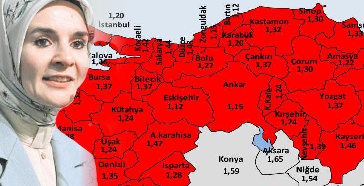 Türkiye’de 59 il çok yaşlı