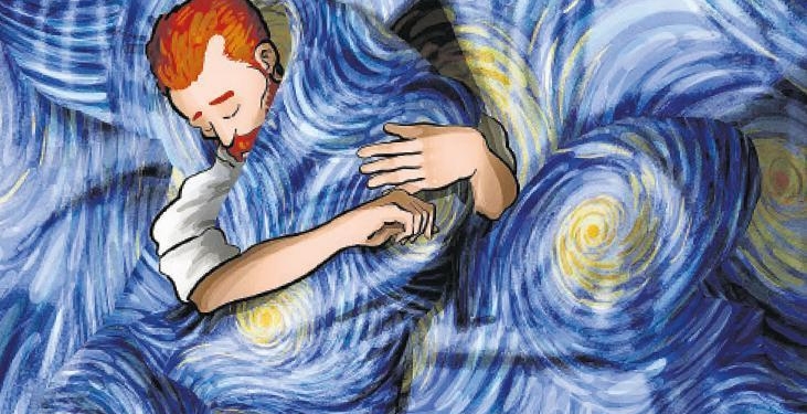 Van Gogh, çizgi roman kahramanı olursa