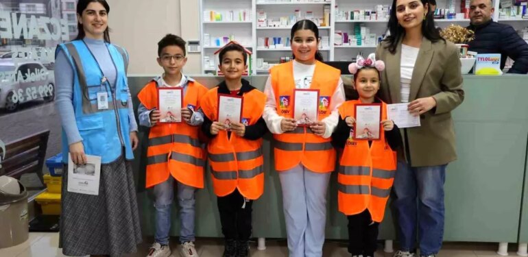 Yaşları küçük, yürekleri büyük