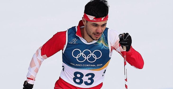 2026 Kış Olimpiyatları’nda Abdullah Yılmaz 80. sırayı aldı