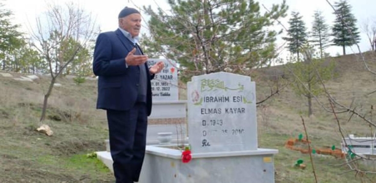 60 yıllık aşk! 84 yaşındaki Çorumlu İbrahim amcadan duygulandıran vefa