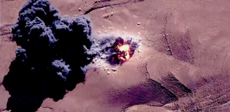 ABD Suriye’de 30 DAEŞ hedefini vurdu