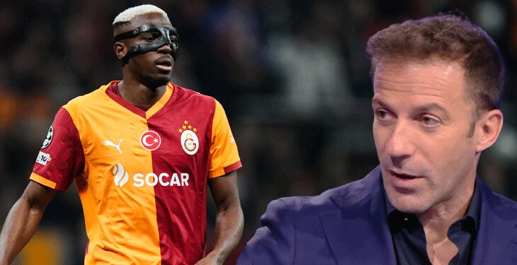 Alessandro Del Piero’dan Osimhen itirafı! ‘Varlığı bile korkutucu! Onda acımasızlık var’