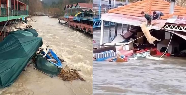 Antalya’da kuvvetli yağış! 6 ilçede hasar meydana geldi