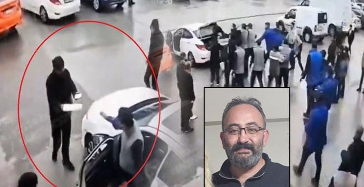 Araç muayene istasyonunda polisi öldüren kavga! Görüntüler ortaya çıktı