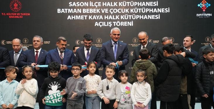 Bakan Ersoy’dan Batman’a kültür hamlesi