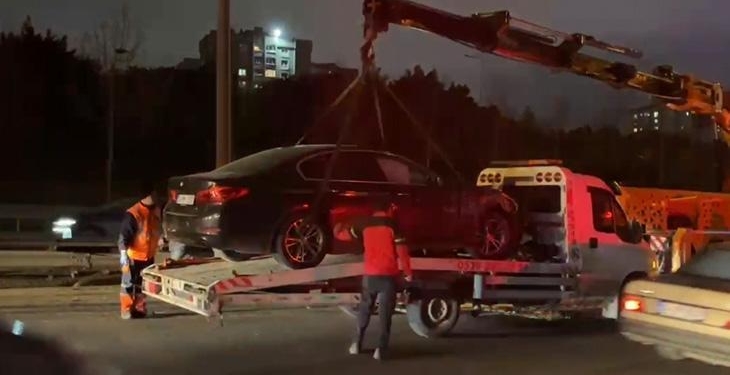 Başakşehir’de 5 aracın karıştığı zincirleme kaza: 5 yaralı