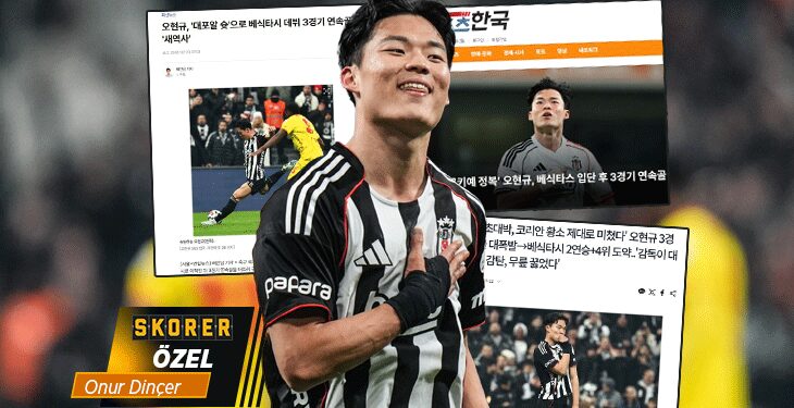 Beşiktaş’ın golcüsü Oh, Güney Kore’yi ayağa kaldırdı: Puskas ayarında bir gol