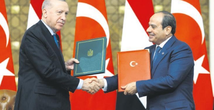 Cumhurbaşkanı Erdoğan Mısır’da Sisi ile bir araya geldi! Ortak gündemimiz Filistin davası