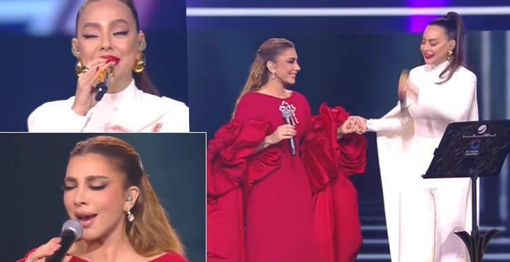 Dev buluşma! Ebru Gündeş ve Assala düet yaptı, sosyal medya yıkıldı