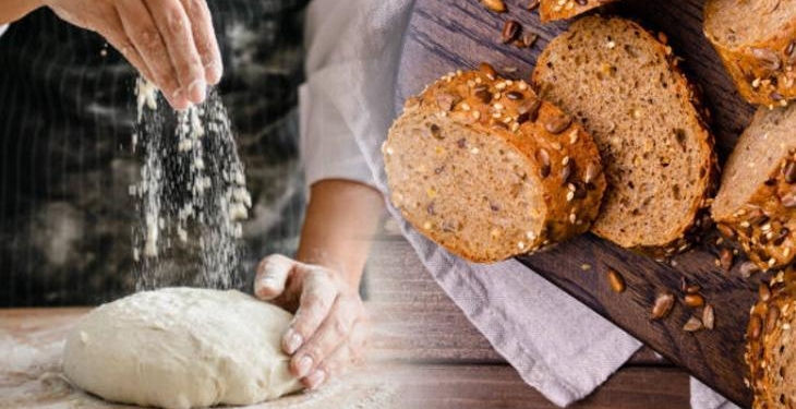 Ekmeği yaparken fırını önceden ısıtan yandı! Mayayı sirkeyle açınca kabarıyor